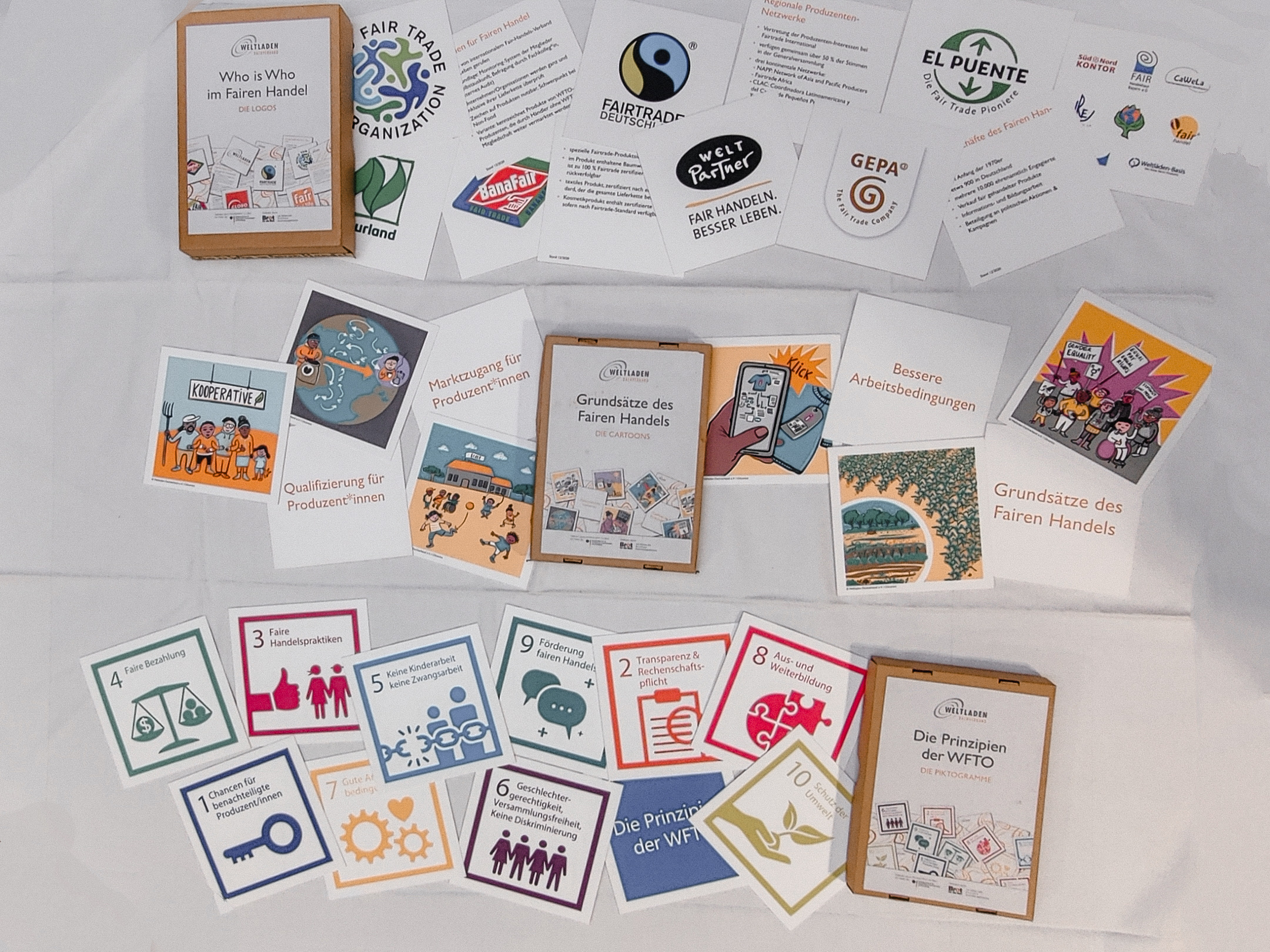 Material zum Fairen Handel