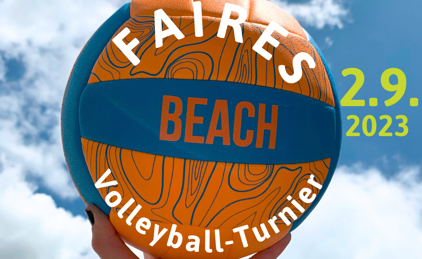 Faires Beachvolleyballturnier
